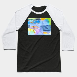 Strong winds abstract Baseball T-Shirt